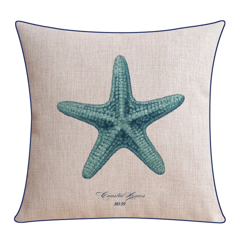 Housse de Coussin Marine ETOILE