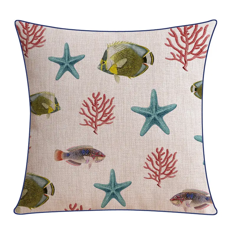Housse de Coussin Marine ETOILE