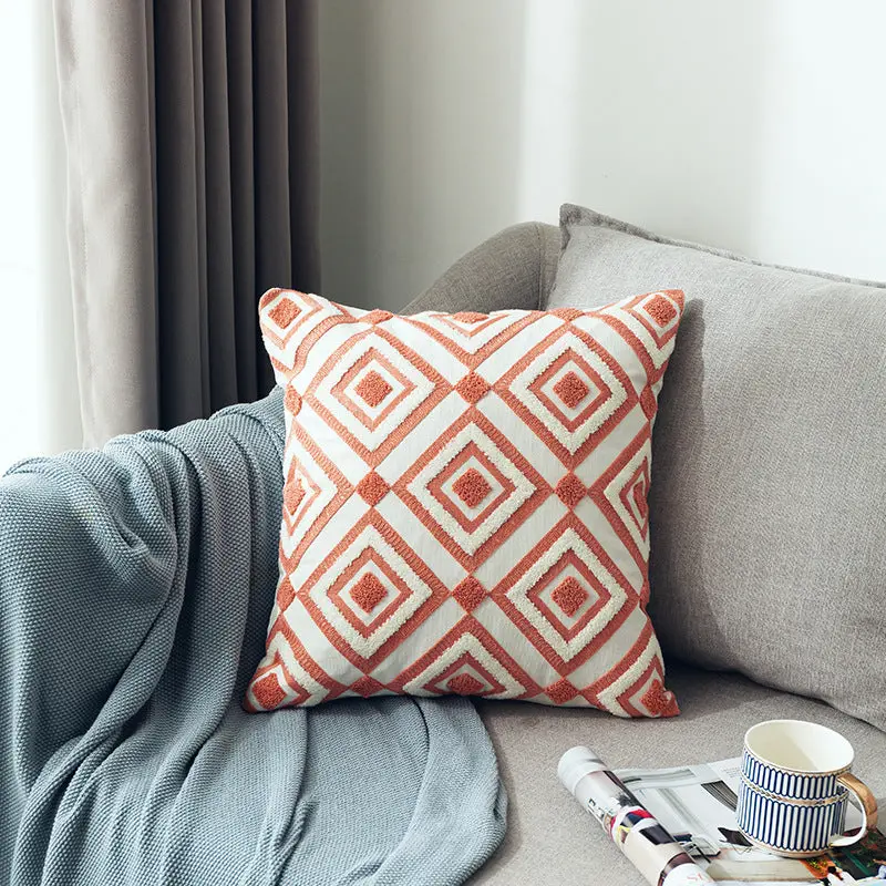 Housse de Coussin Géométrique SCANDA