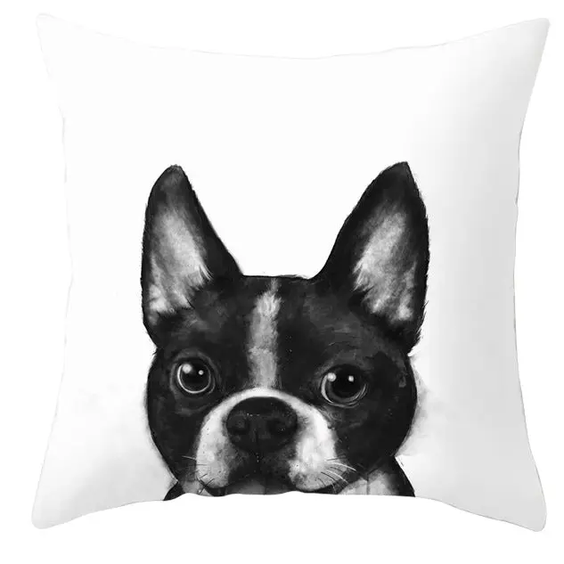 Housse de Coussin Cartoon Animal ANIDECOR