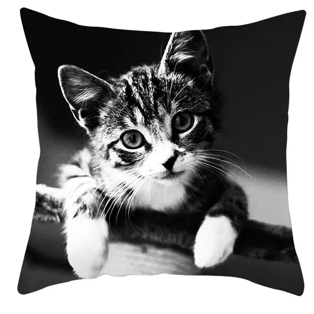 Housse de Coussin Cartoon Animal ANIDECOR