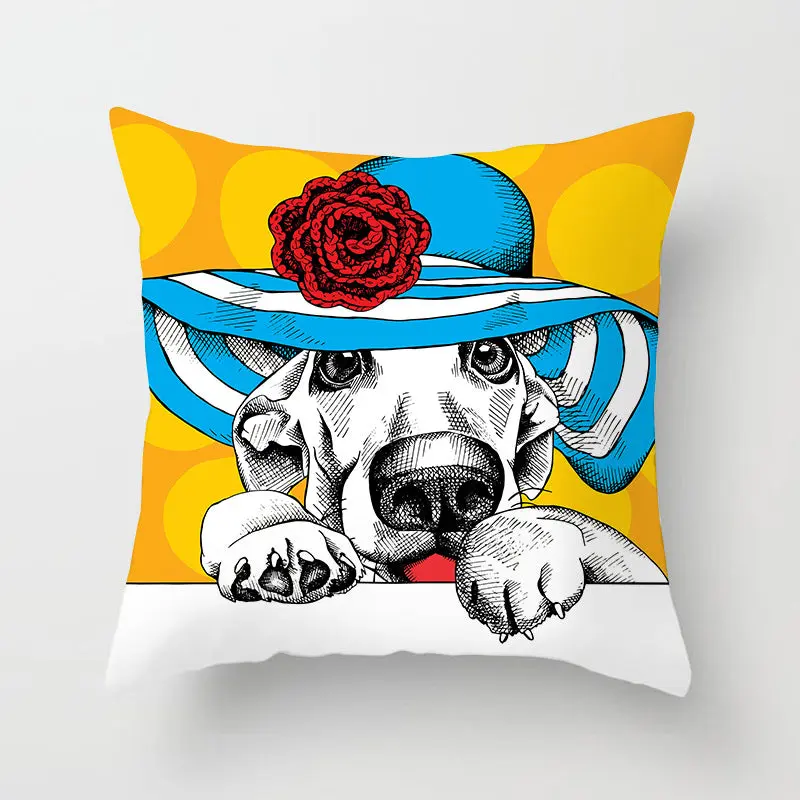 Housse de Coussin Cartoon FIBRI