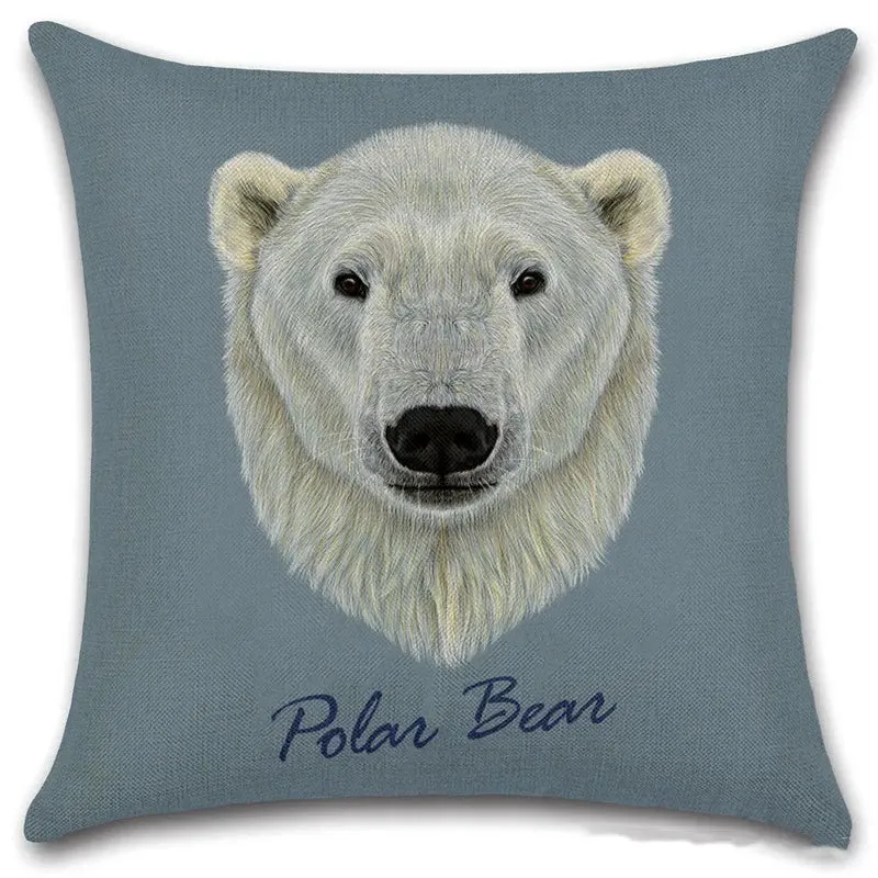 Housse de Coussin Animal Nordique LINNO