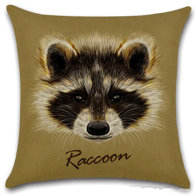 Housse de Coussin Animal Nordique LINNO