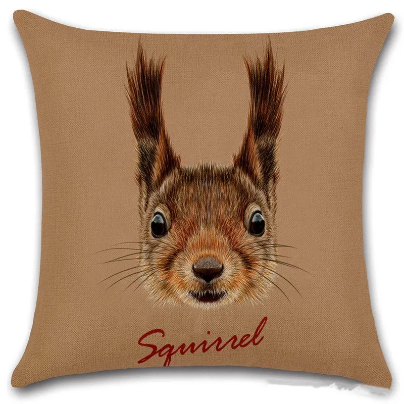 Housse de Coussin Animal Nordique LINNO