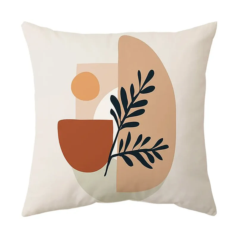 Housse de Coussin Animal Lin PEACH