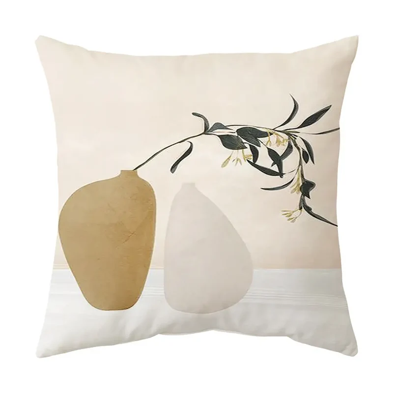 Housse de Coussin Animal Lin PEACH