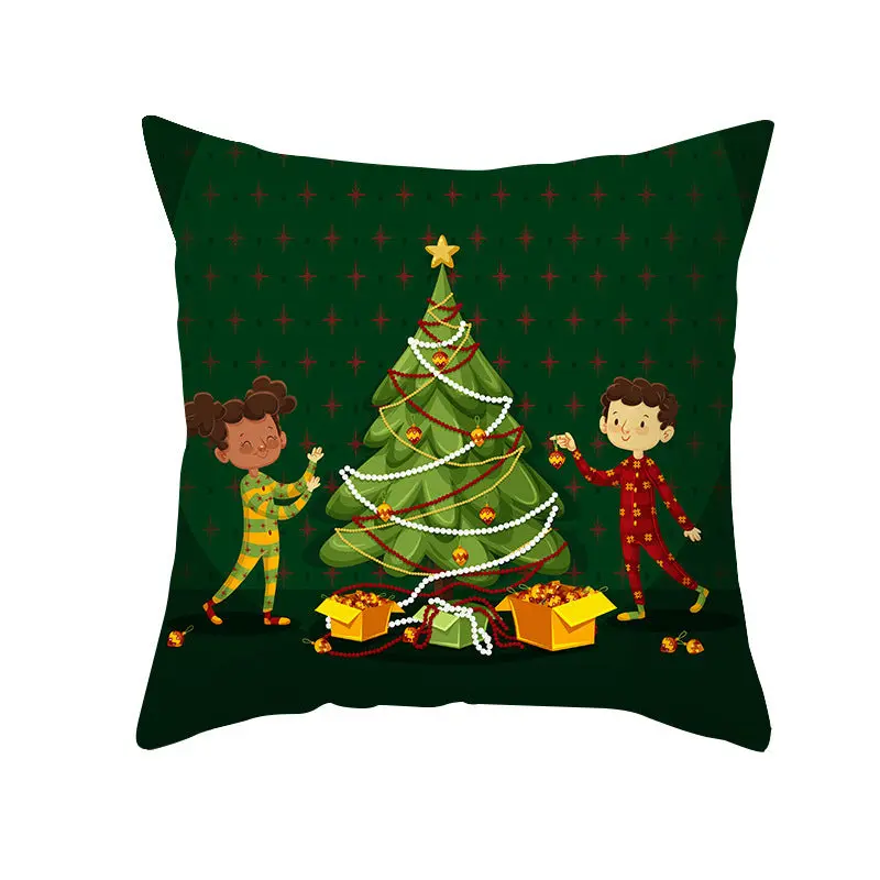 Housse de coussin Noël Moderne CLAUSY