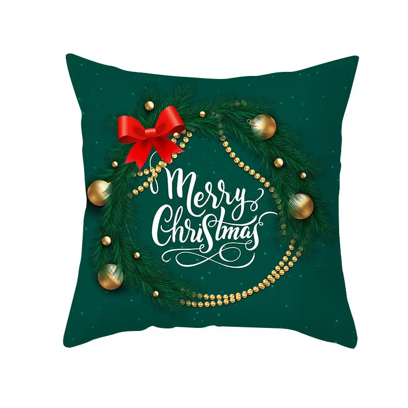 Housse de coussin Noël Moderne CLAUSY