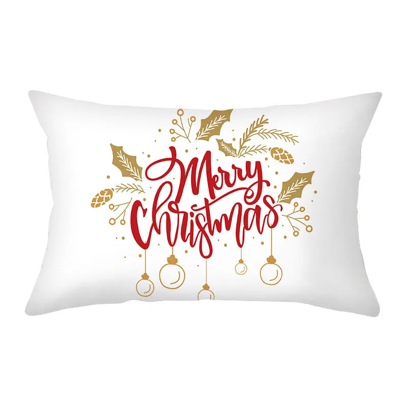 Housse de Coussin Noël Luxe MERRY