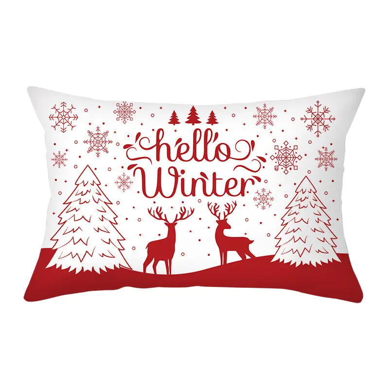 Housse de Coussin Noël Luxe MERRY