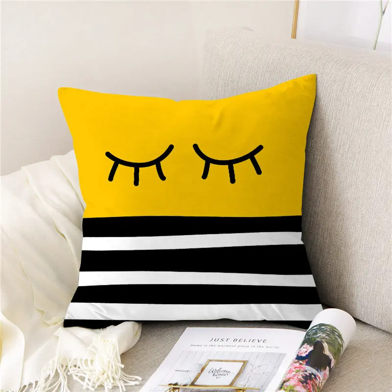 Housse de Coussin Velours PEACHE