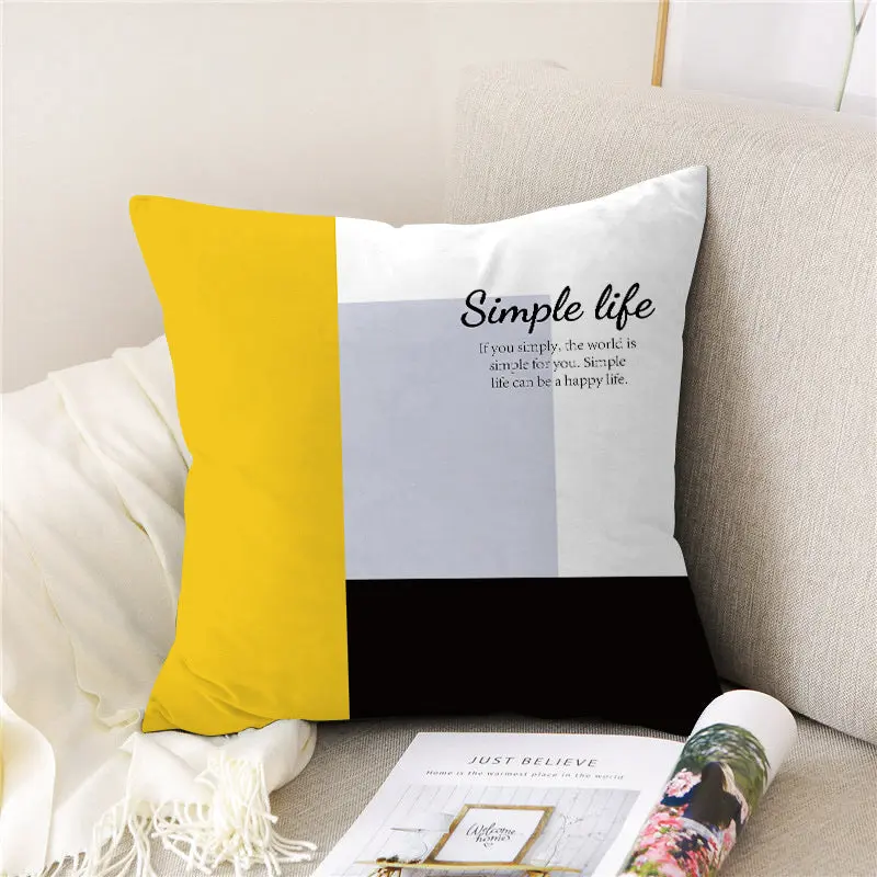Housse de Coussin Velours PEACHE