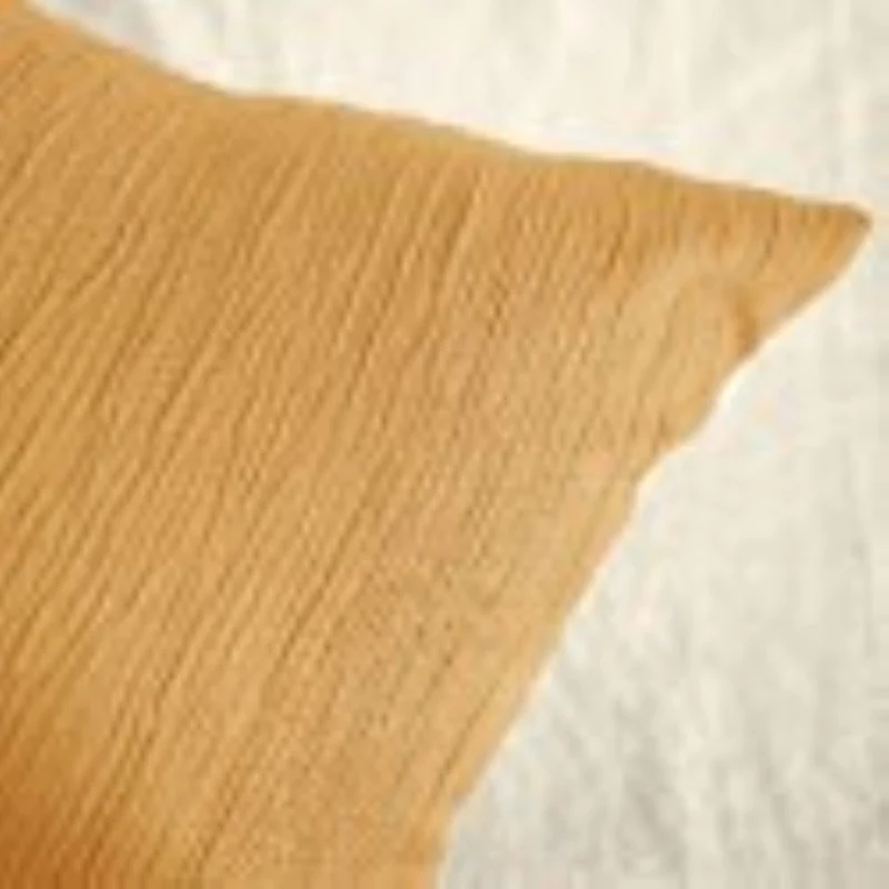 Parure de Lit Microfibre Gaufrée & Lavée Bicolore