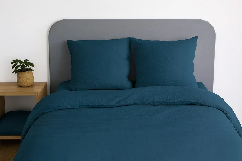 Parure de lit UNI Micro Lavée
