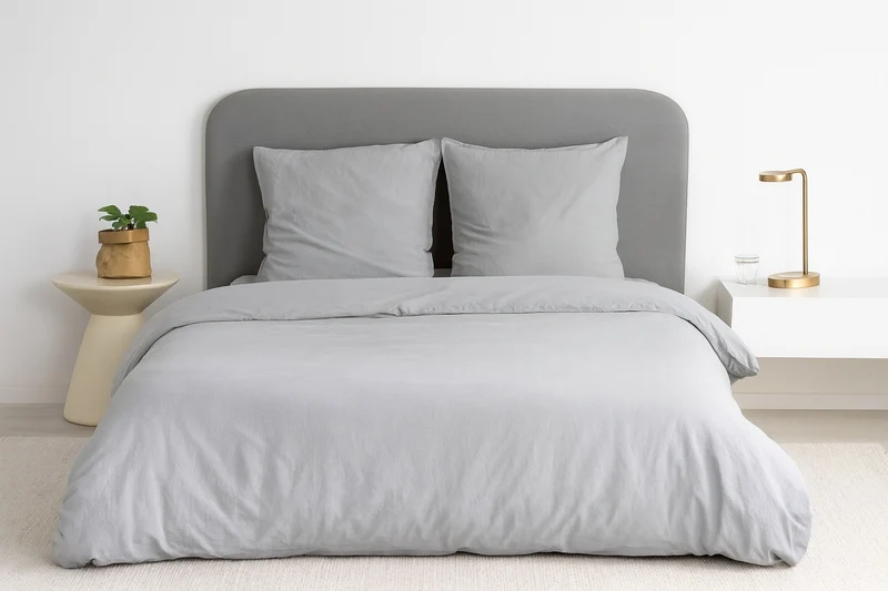 Parure de lit UNI Micro Lavée