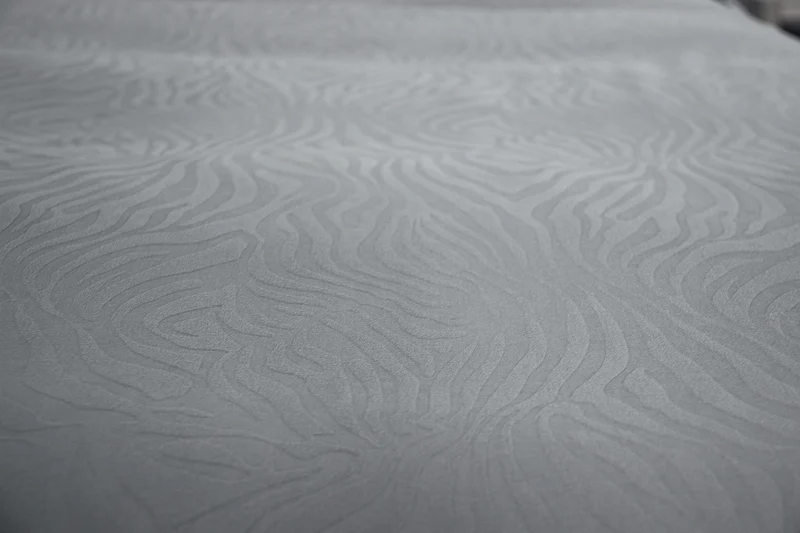 Parure de Lit Microfibre Frappée - Gris