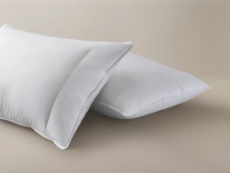 White Siberian Goose Down & Feather Luxury Pillow