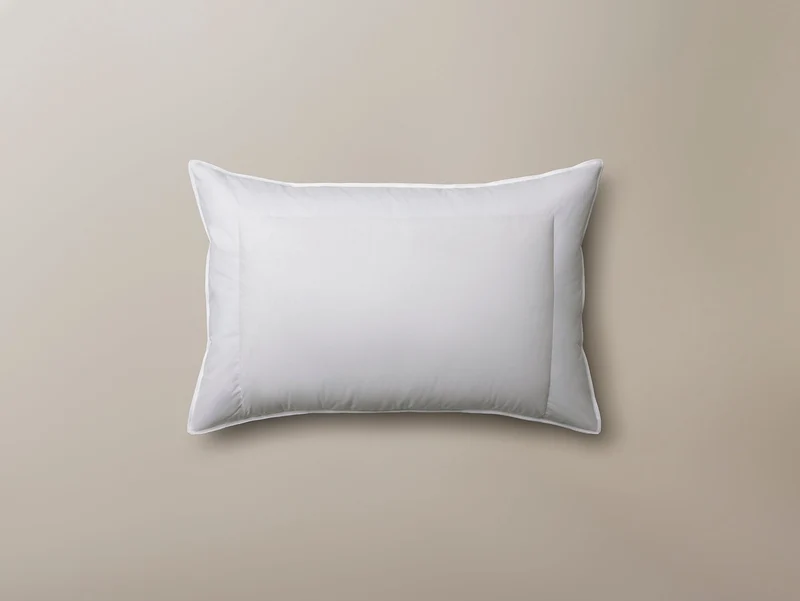 White Siberian Goose Down & Feather Luxury Pillow