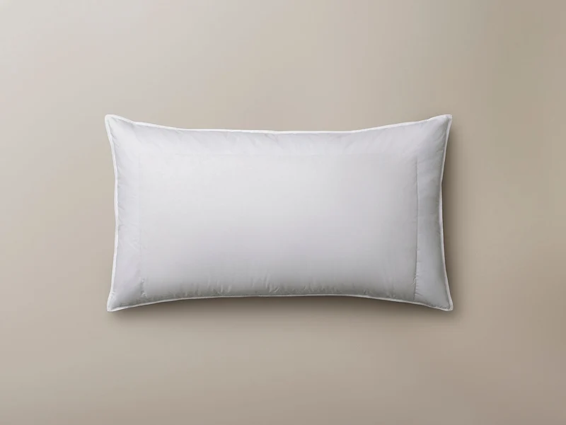 White Siberian Goose Down & Feather Luxury Pillow