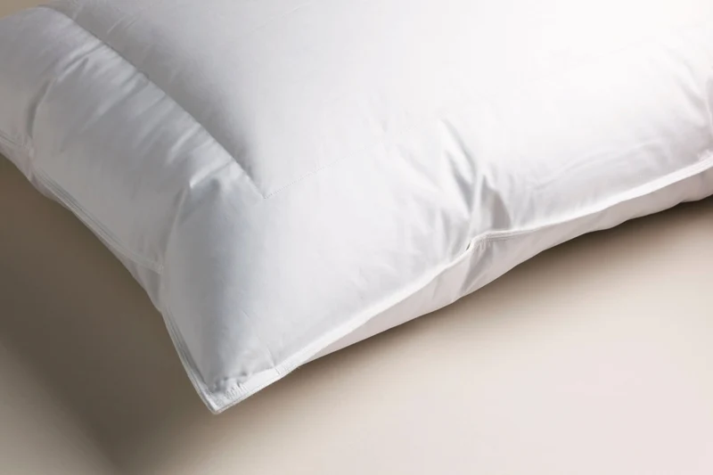 White Siberian Goose Down & Feather Luxury Pillow