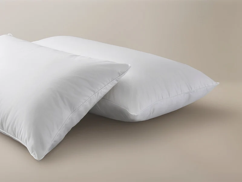 White Siberian Goose Down Luxury Pillow