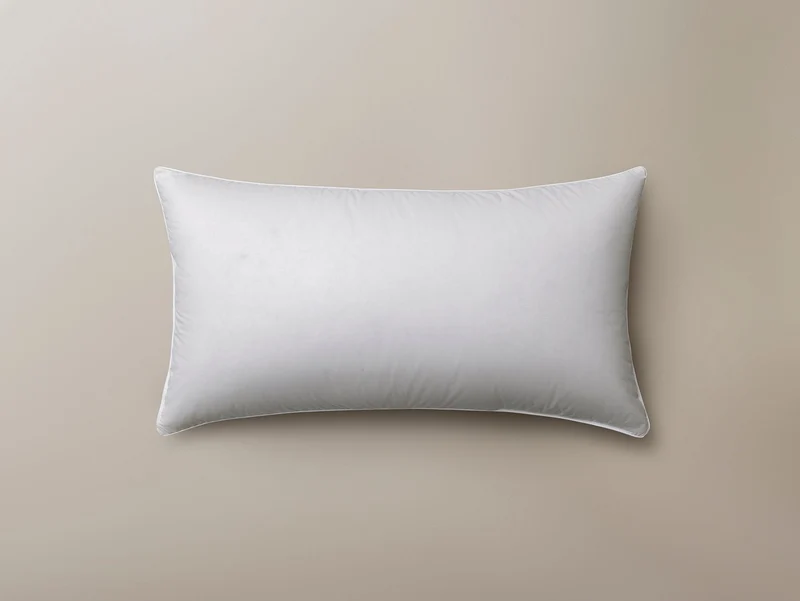 White Siberian Goose Down Luxury Pillow
