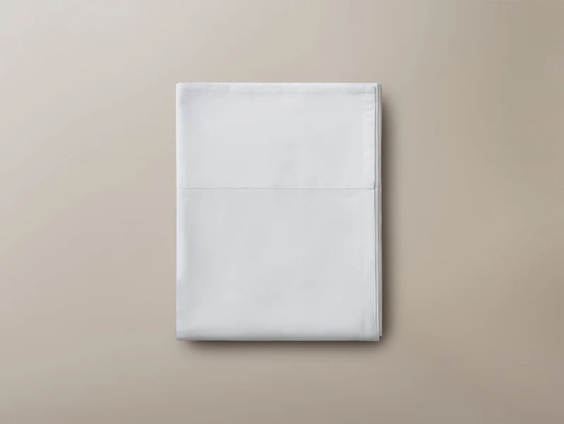 The Drift Pure Cotton Percale Flat Sheet