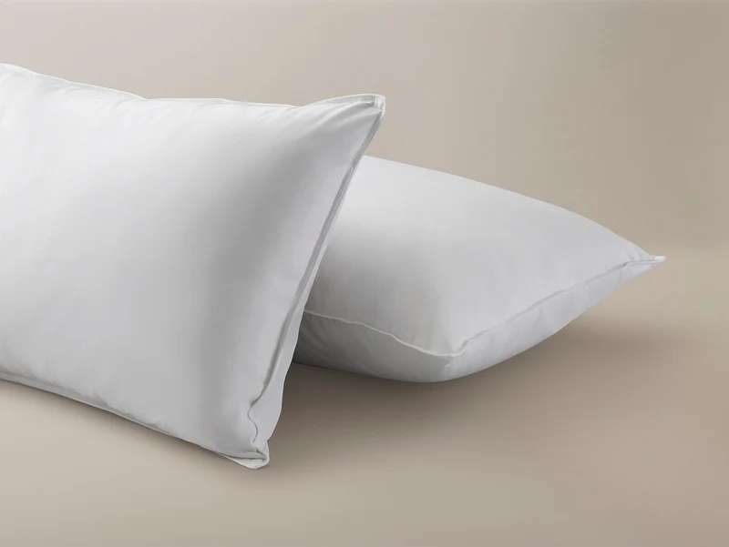 White Hungarian Goose Down & Feather Luxury Pillow