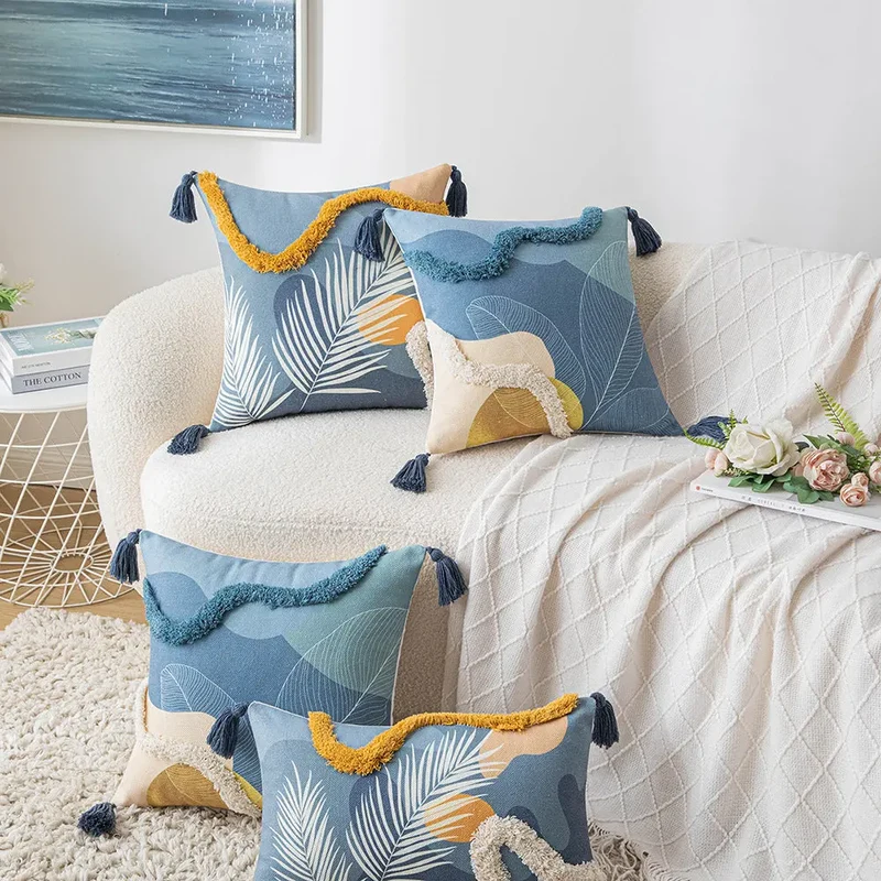 Housse de Coussin Tuft Embroidery MORANDI