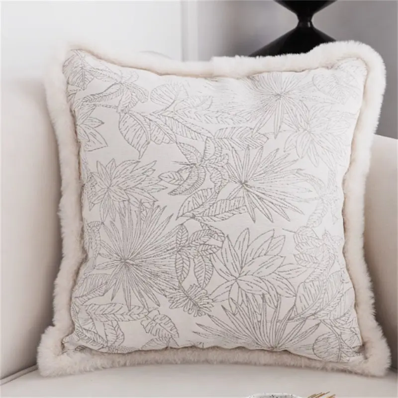 Housse de Coussin Jacquard LUMINA