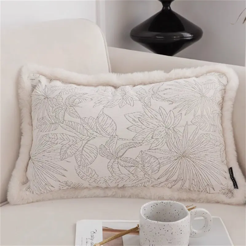 Housse de Coussin Jacquard LUMINA