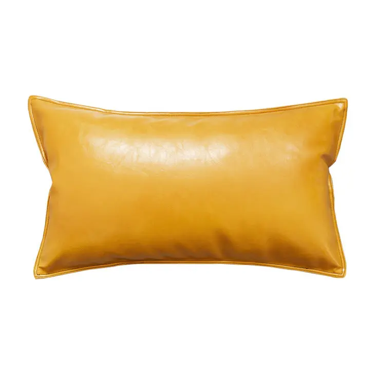 Housse de Coussin Luxe PU ENIRO