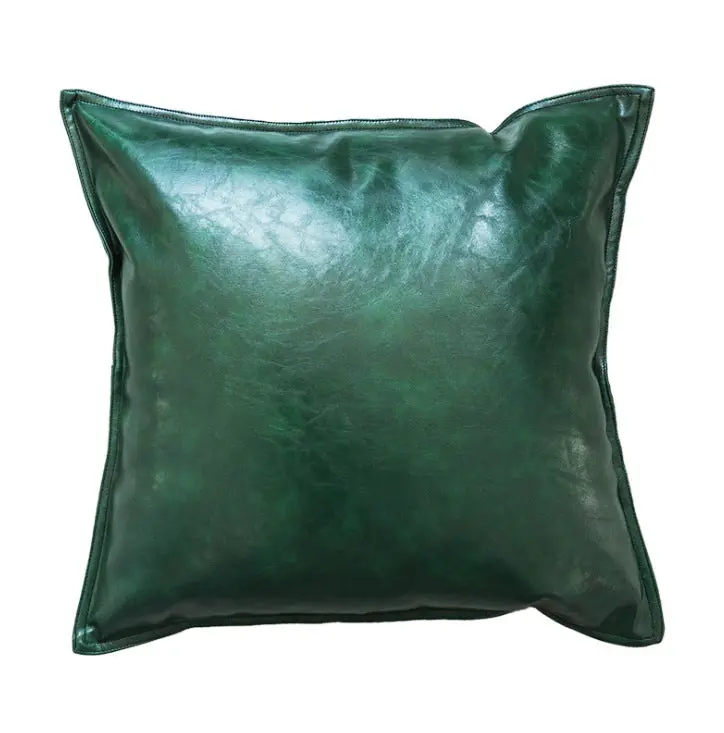 Housse de Coussin Luxe PU ENIRO