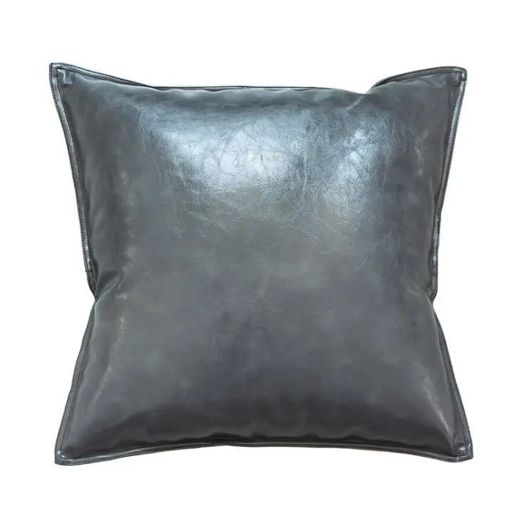 Housse de Coussin Luxe PU ENIRO