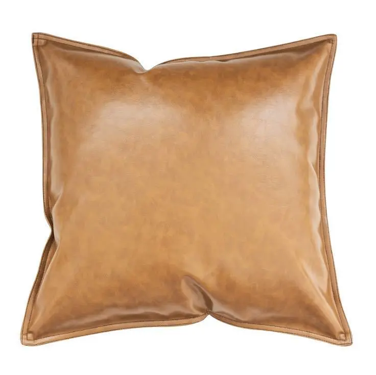 Housse de Coussin Luxe PU ENIRO