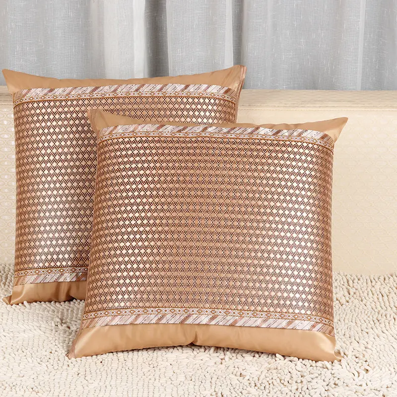 Housse de Coussin Rattan Été SOVAR