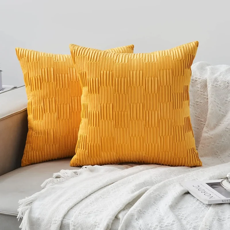 Housse de Coussin Velours ALMA