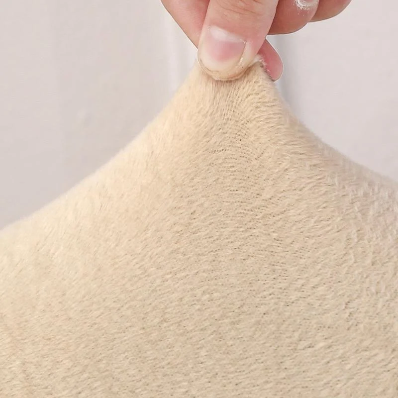 Housse de Canapé Clic Clac et Bz Velours Beige