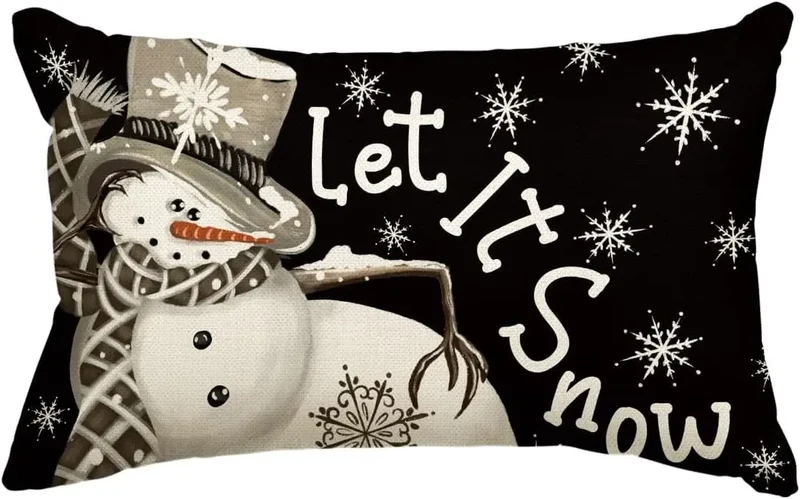 Housse de Coussin Noël Merrylin