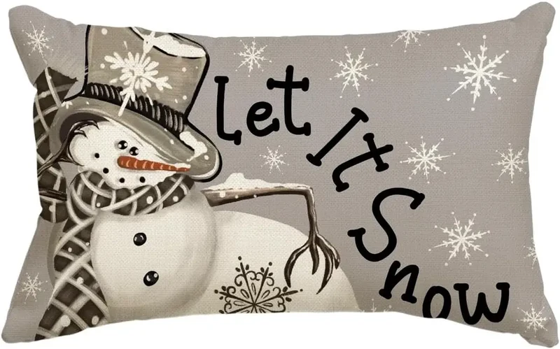 Housse de Coussin Noël Merrylin