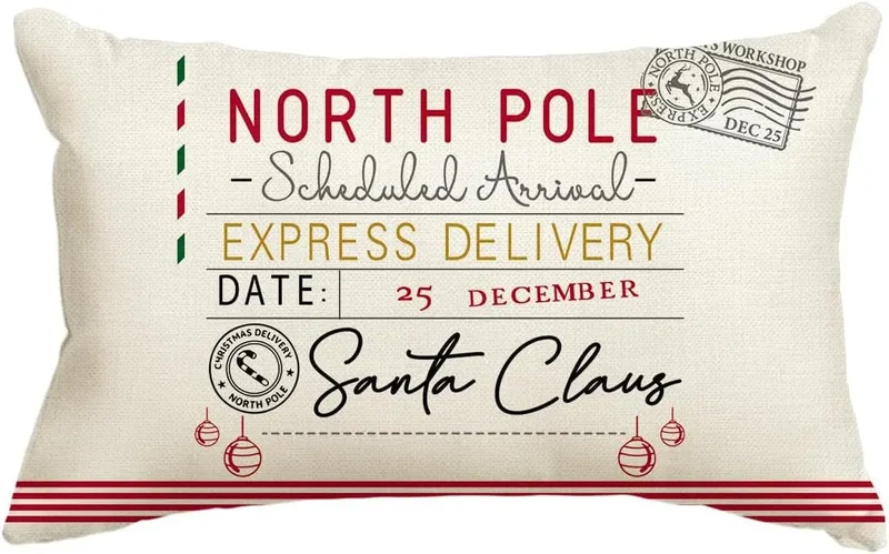 Housse de Coussin Noël Merrylin