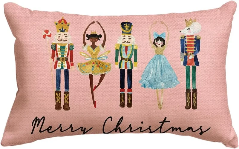 Housse de Coussin Noël Merrylin