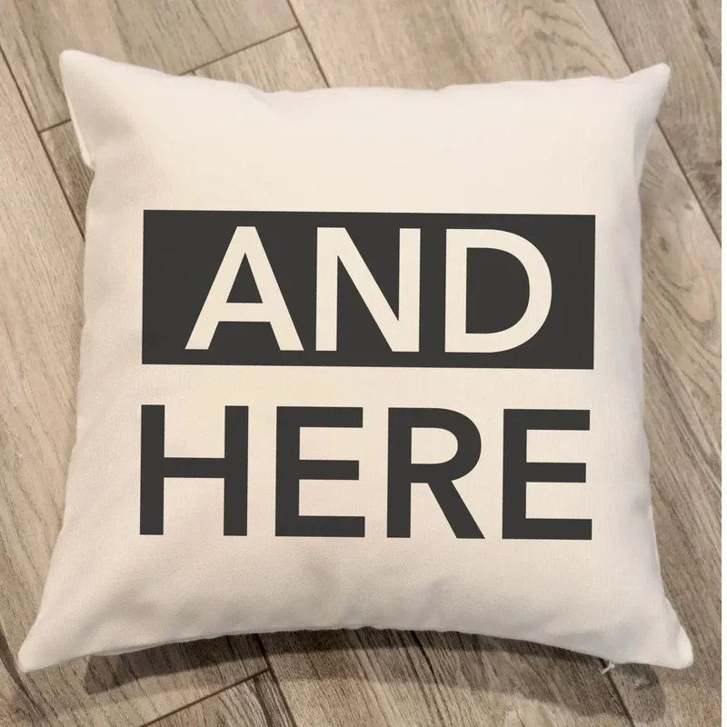 Housse de Coussin Imprimée VERNO