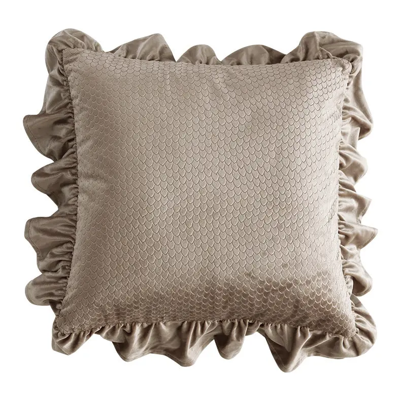 Housse de Coussin Velours JACQUARD