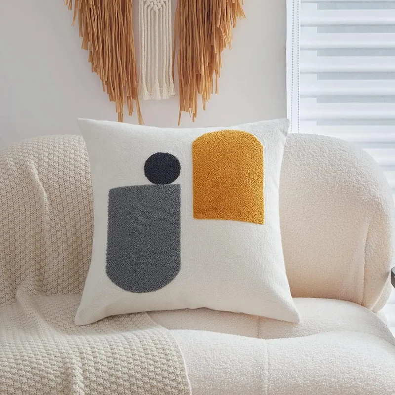 Housse de Coussin Boho Tuft ZINELO