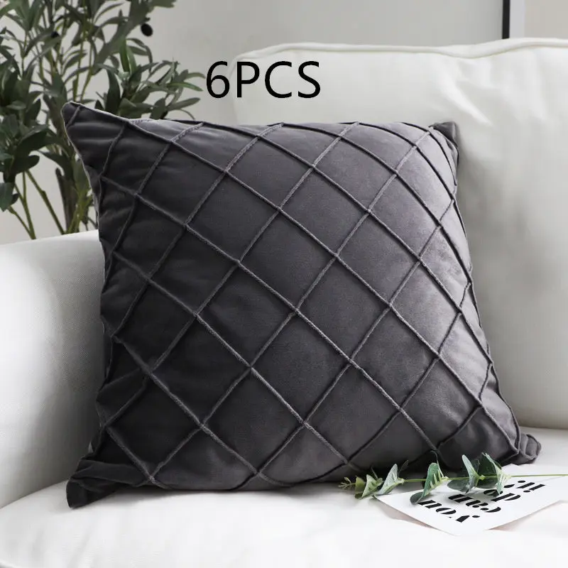 Housse de Coussin Velours ECLARA