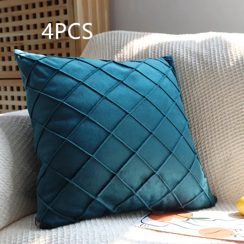 Housse de Coussin Velours ECLARA