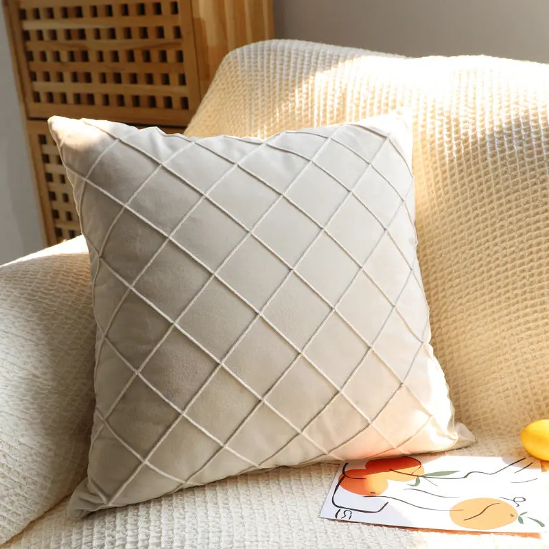 Housse de Coussin Velours ECLARA