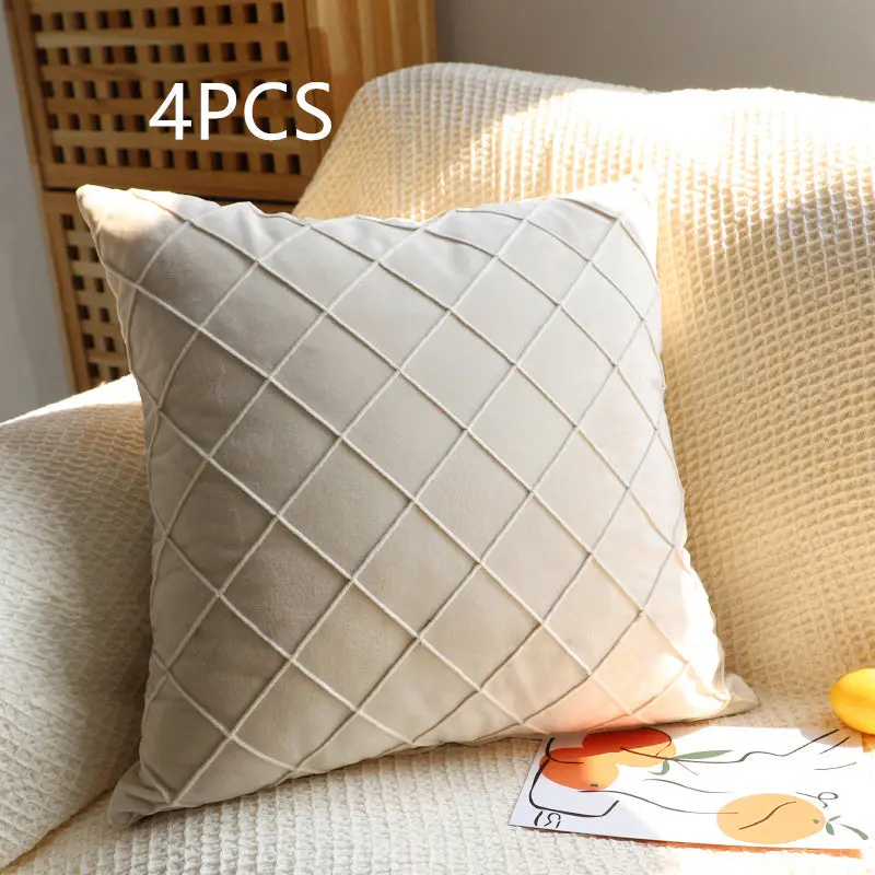 Housse de Coussin Velours ECLARA